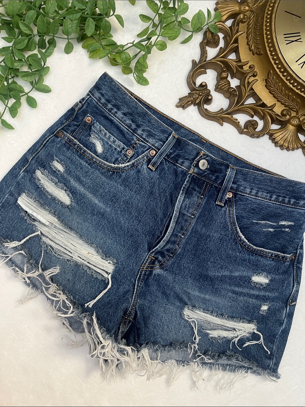 Levi Jean Shorts size 30
